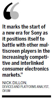 Sony goes for smartphones