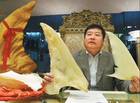 Deputy: Take shark fin off official menus