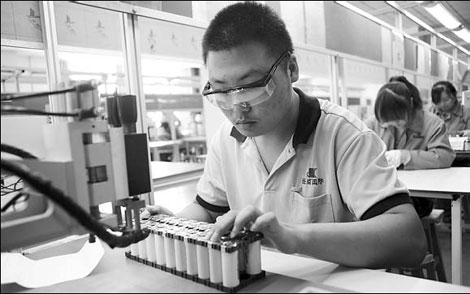 Start-up sees opportunity in electric lithium batteries