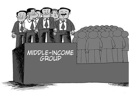 Middle income group grows