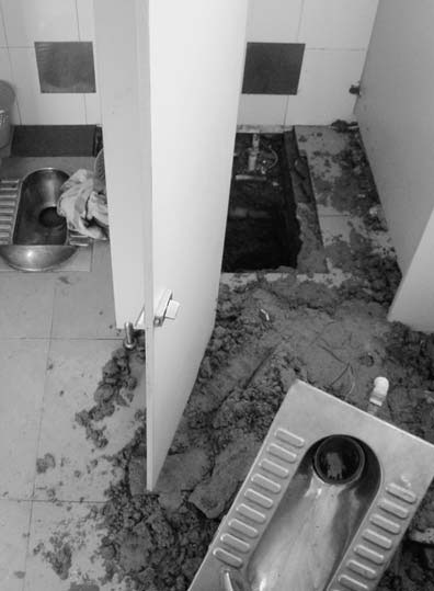 Newborn who fell in toilet pit in good condition