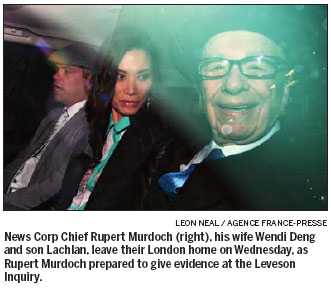 Murdoch downplays influence