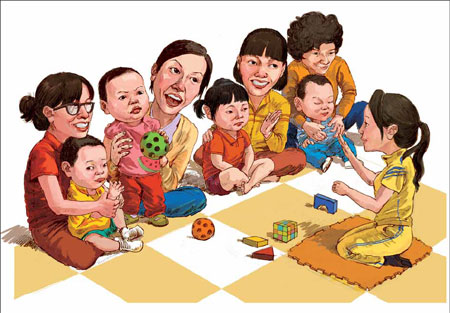 Toddlers face early lesson in harsh realities of l