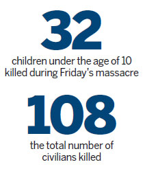 China condemns 'cruel killings' of civilians