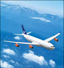 International airlines fly into the unknown