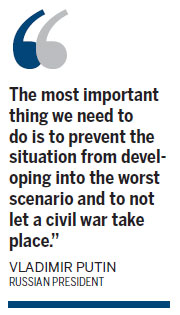 Assad says terrorists committed massacre