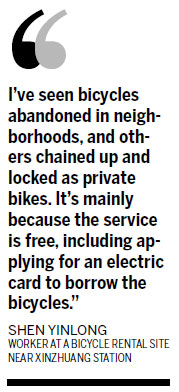 Free loan-bike program loses one a day to thieves, abuse