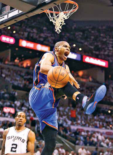 OKC beats Spurs to take 3-2 lead out west