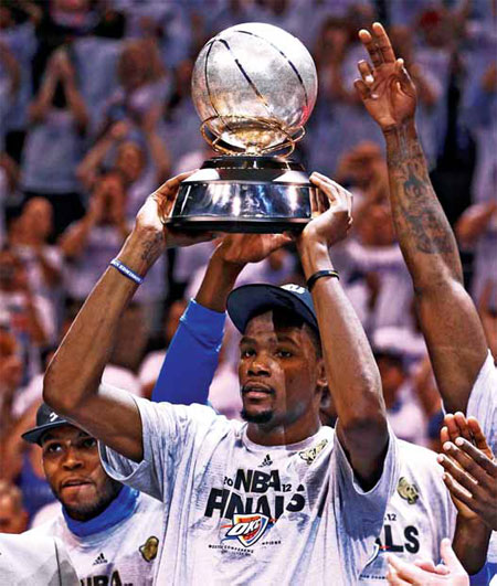 Thunder off to the finals after beating Spurs 4-2