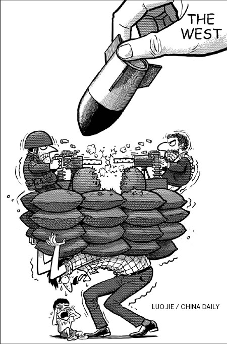 Syria another Western power move