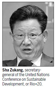 Official urges tangible action on sustainability