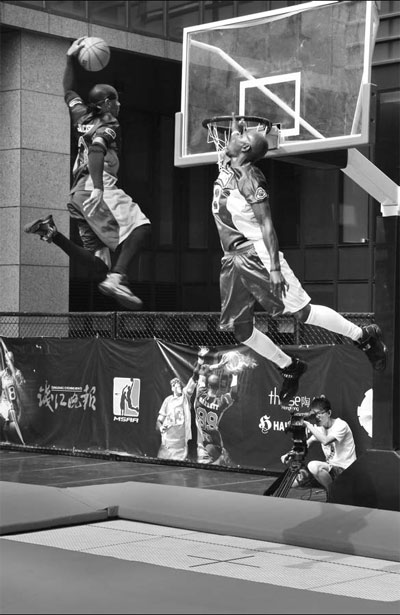 SlamBall bounces into town
