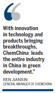 ChemChina: Innovation brings rewards