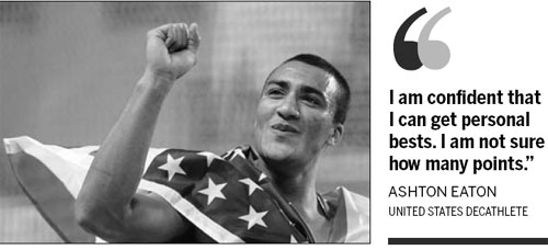 Eaton ready to chase decathlon record
