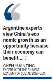 Argentina visit to boost ties