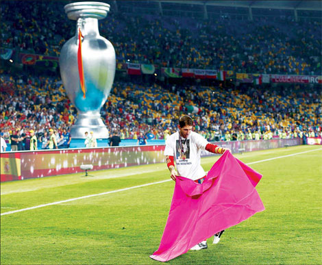 Spain reigns