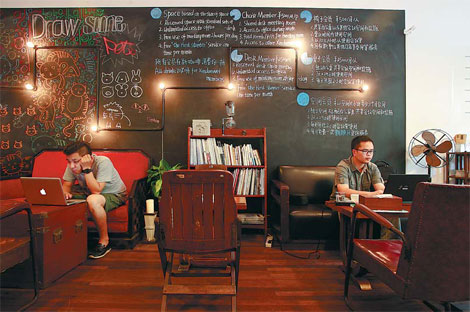 Office-sharing is answer to high rentals