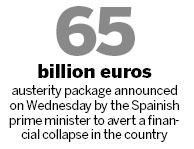 Spain unveils austerity package