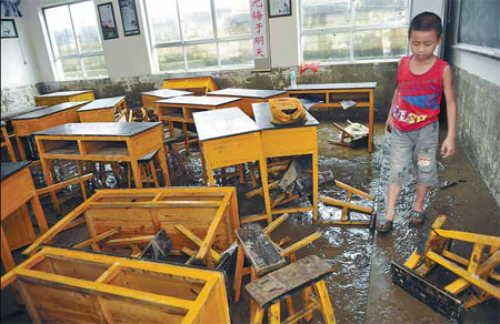 Heavy storms wreak havoc in China