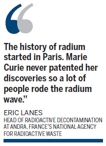 Paris still haunted by craze for radium