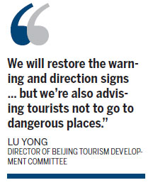 Tourist sites unscathed by deluge