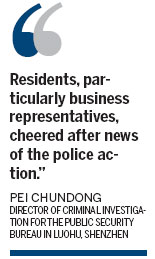 Arrests destroy criminal gang in market