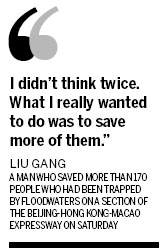Man who rescued 170 relives horror night