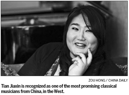 Tian Jiaxin plays from the heart