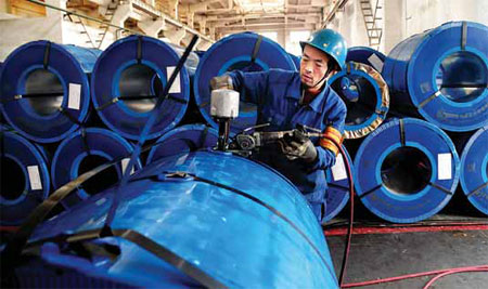 Steelmakers' profits plummet