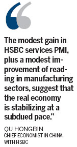 Policies stabilize service sectors