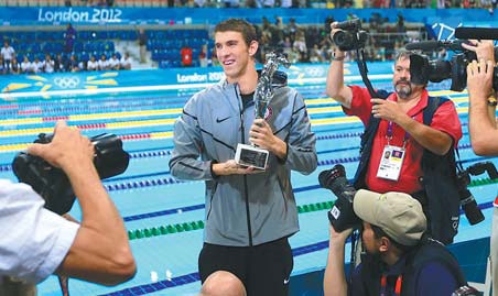 Fitting finale: Phelps retires with one last gold