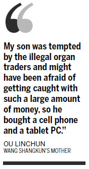 Five in court over sale of teen's kidney