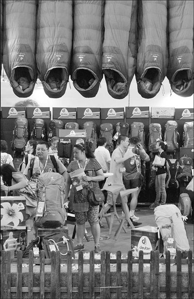 Sales of outdoor sporting products may surge