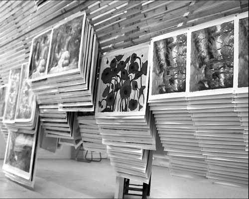 Oil painter's brush with success