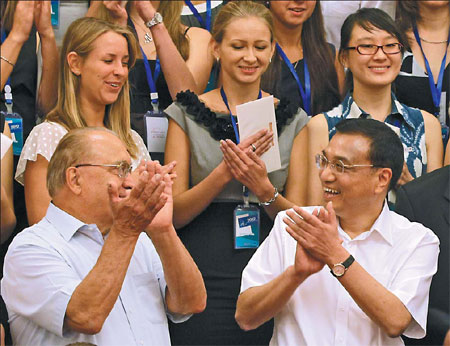 Youth 'new hope of peace, growth'