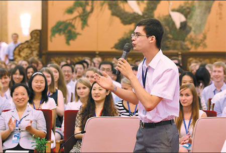 Youth 'new hope of peace, growth'