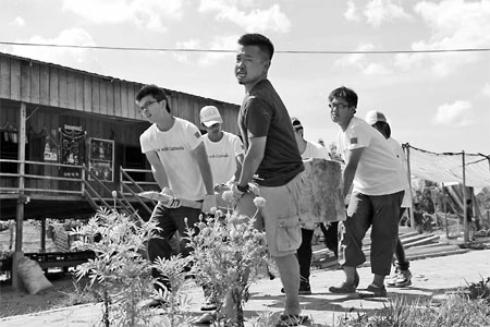 Helping hands