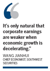 Public companies suffer in 1st half