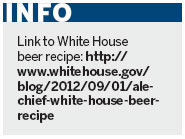 White House releases beer recipes