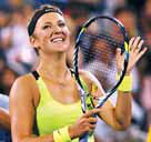 Azarenka eyes title, music video shuffle