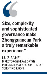 Park's role pivotal in future economy