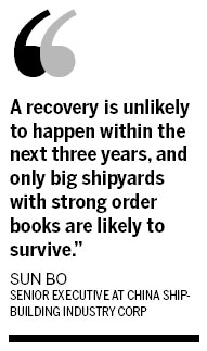 Only the fittest shipyards set to weather the storm