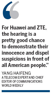 Chinese telecom companies deny US security threat allegation