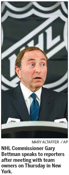 Season on ice: NHL imposes lockout