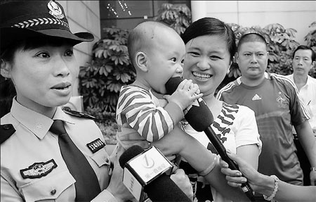 Boy rescued from trafficking