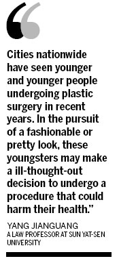 City considers plastic surgery ban for minors