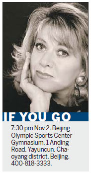 Paige to bring 40 years of spectacular songs to Beijing