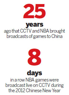 NBA, CCTV to expand partnership