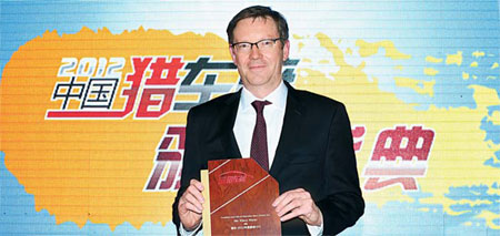 Klaus Maier of Mercedes-Benz China named CEO of the Year
