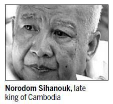 Sihanouk to be cremated in February